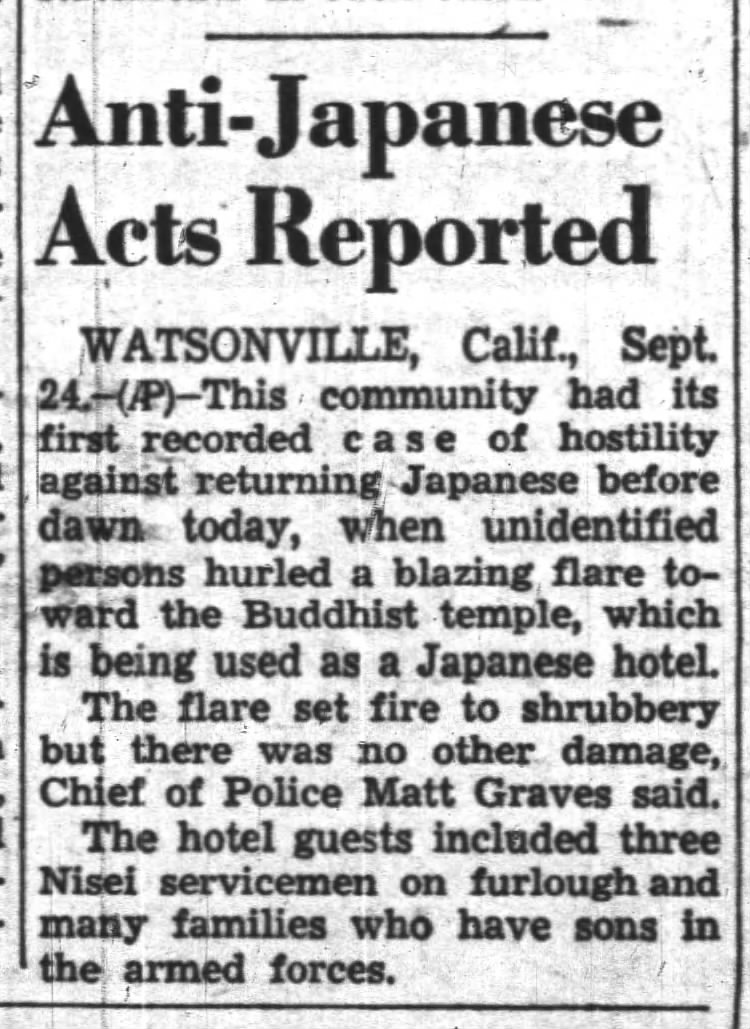 Watsonville Buddhist Temple 45 Salem Or