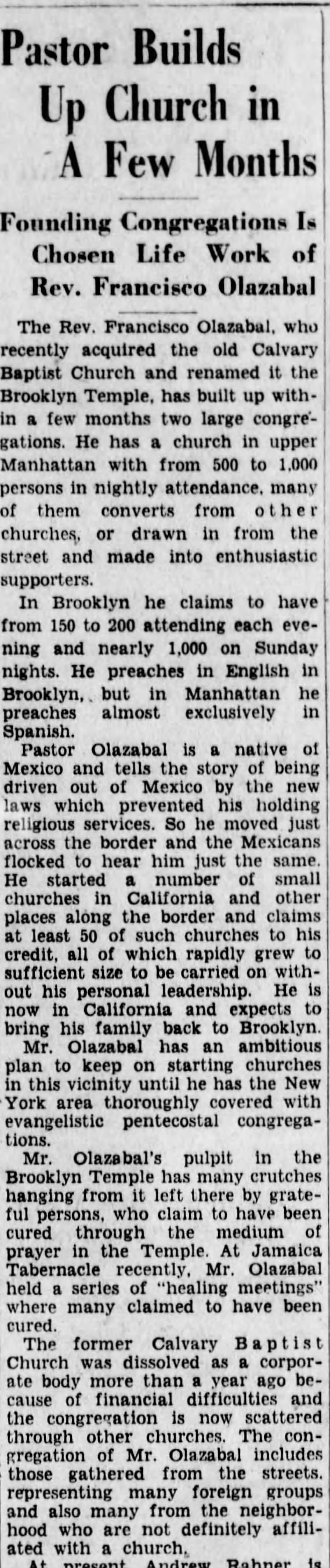 Brooklyn Daily Eagle, NY Saturday, December 12, 1931