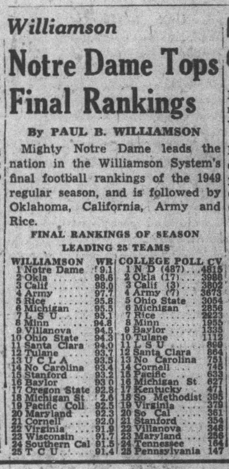 Williamson System 1949