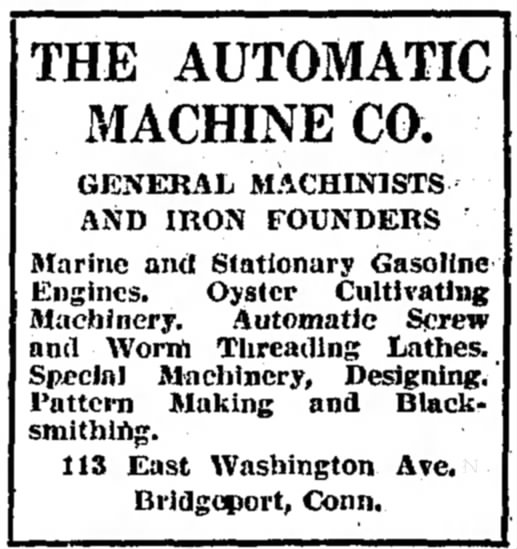 Bridgeport, CT  Telegram 5-27-1918