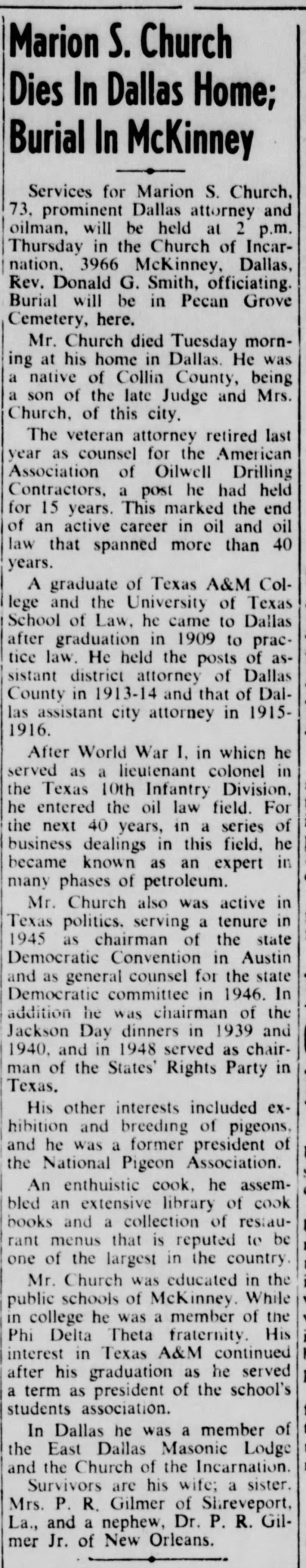 McKinney Courier-Gazette 15 Jul 1958
