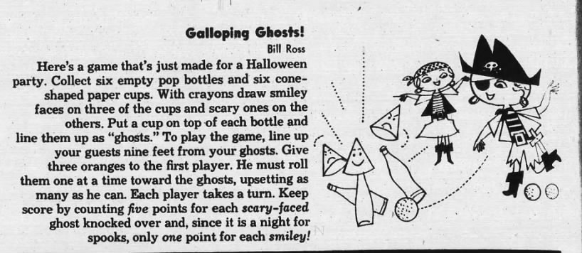 Galloping Ghosts! By Bill Ross
