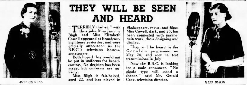 They Will Be Seen And Heard - Daily Herald - 14 May 1936 - Page 9