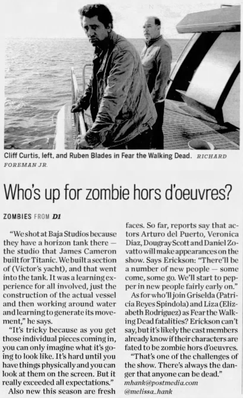 Who's up for zombie hors d'oeuvres?