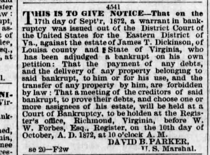 Daily State Journal (Alexandria, VA) 27 Sept 1872