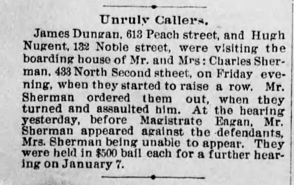 The Times (Philadelphia PA) 5 January 1890