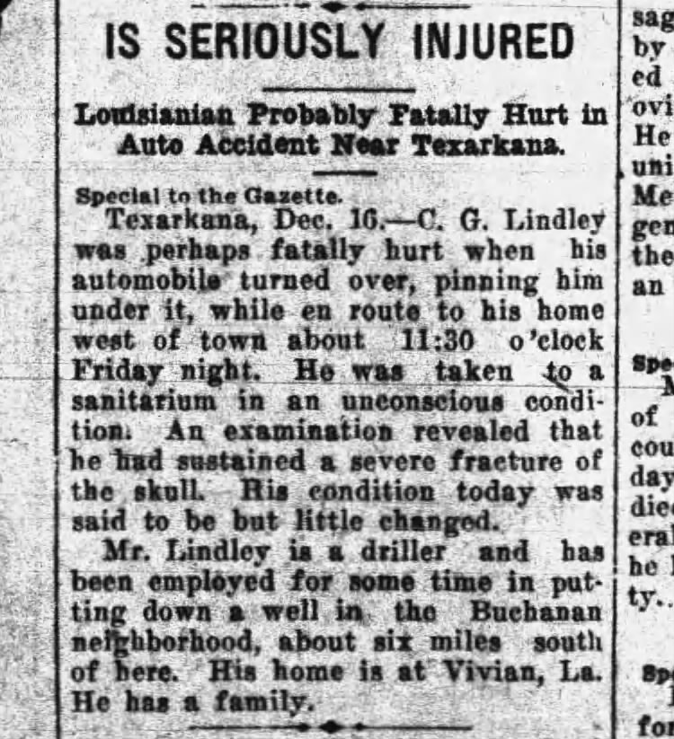 Daily Arkansas Gazette, Little Rock, 17 Dec 1917 p. 5