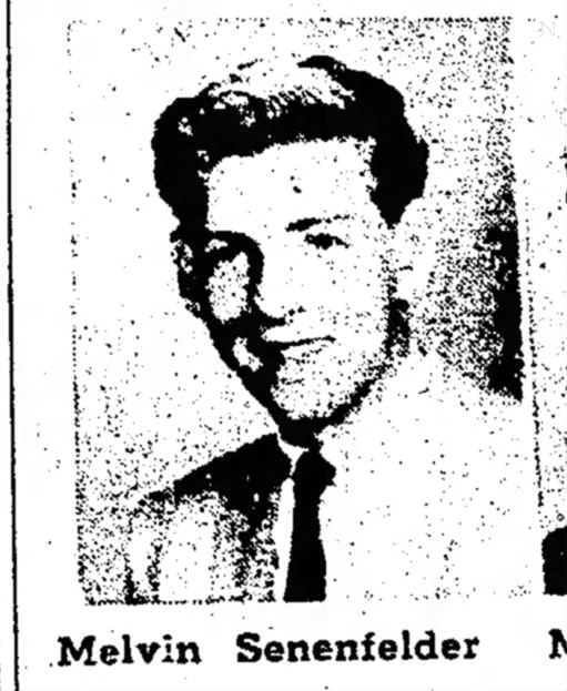 Melvin Senenfelder, 1958 Ledyard High School