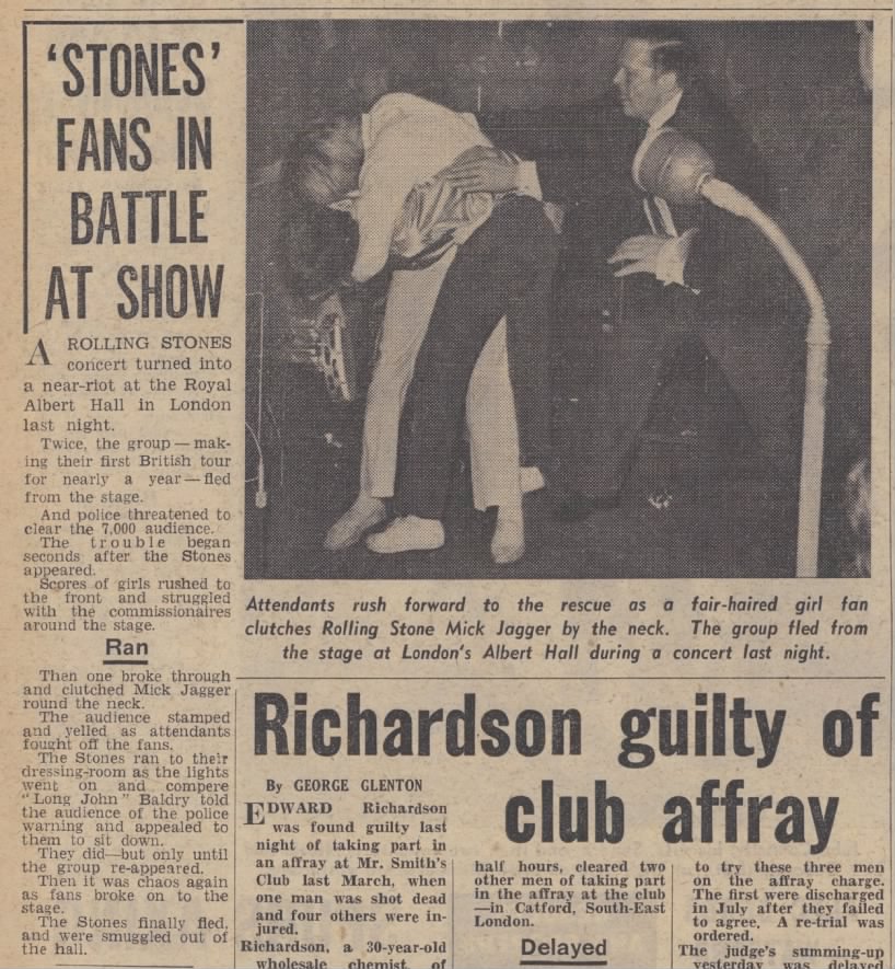 Rolling Stones at Royal Albert Hall - September 23, 1966