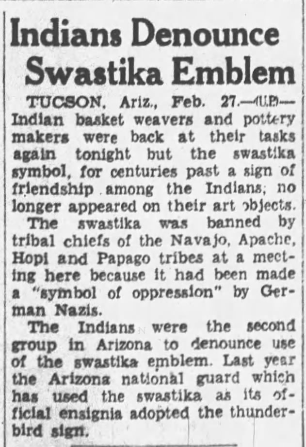 Indians denounce swastika 8