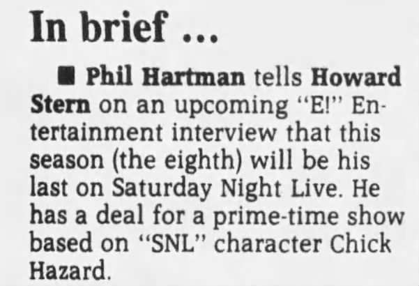 Howard Stern - E! Show (1993)