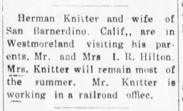 Herman Knitter - visiting