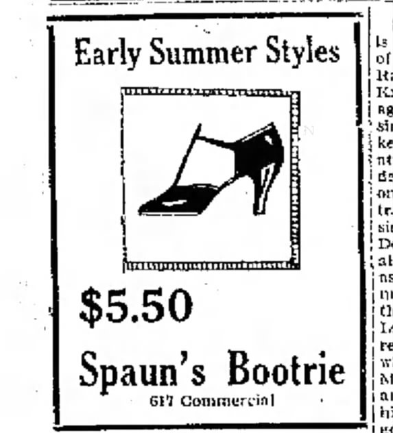 Spaun's Bootrie 1928