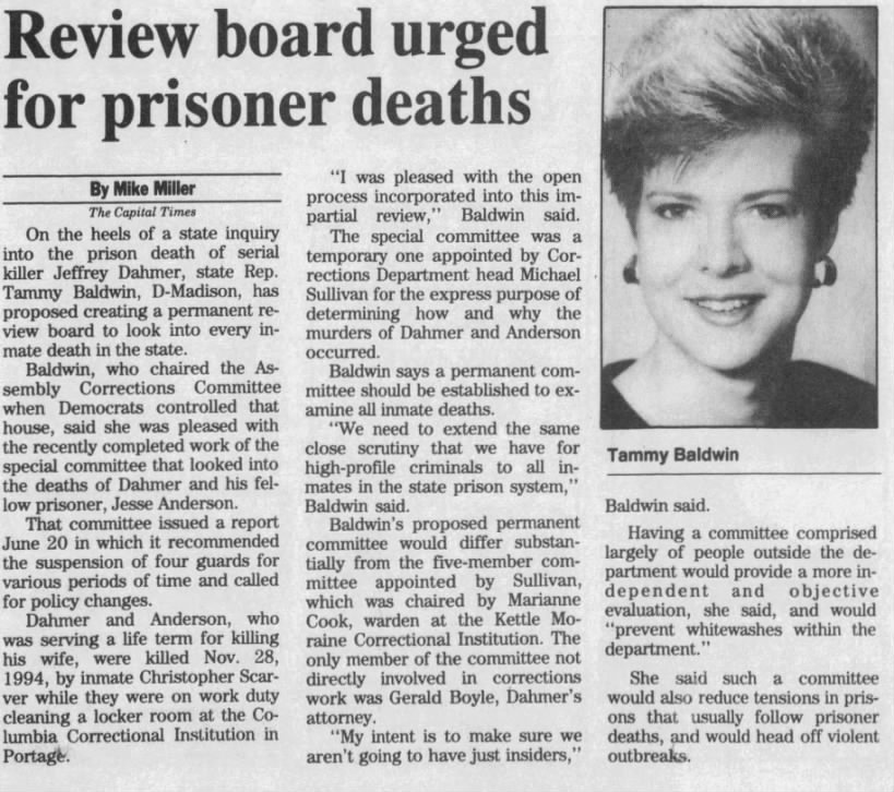Review board urged for prisoner deaths