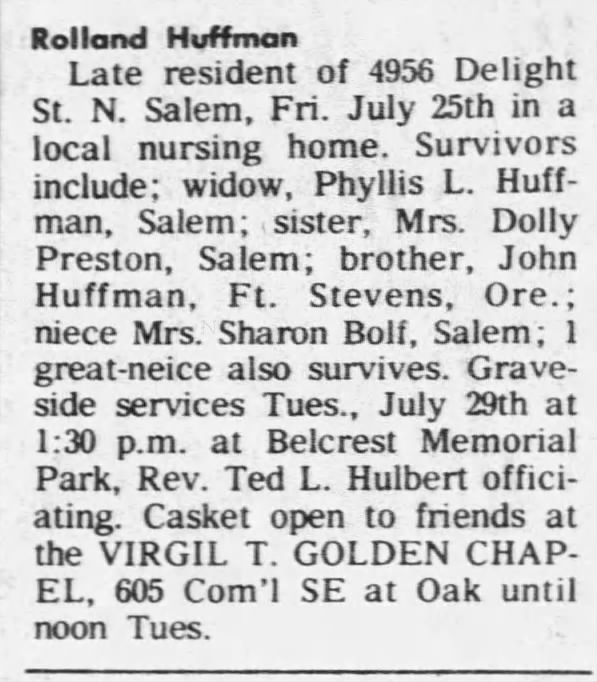 Statesman Journal, Salem, OR
27 Jul 1975, Sun, P. 25