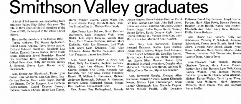 Rollie Bryan Keith graduates from Smithson Valley H S