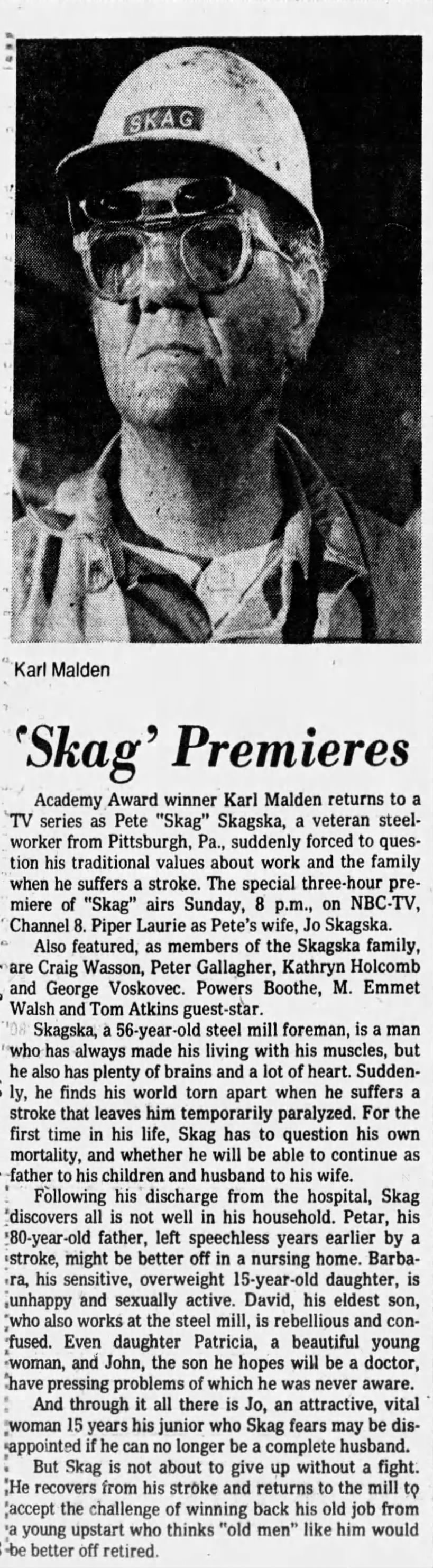 'Skag' Premieres