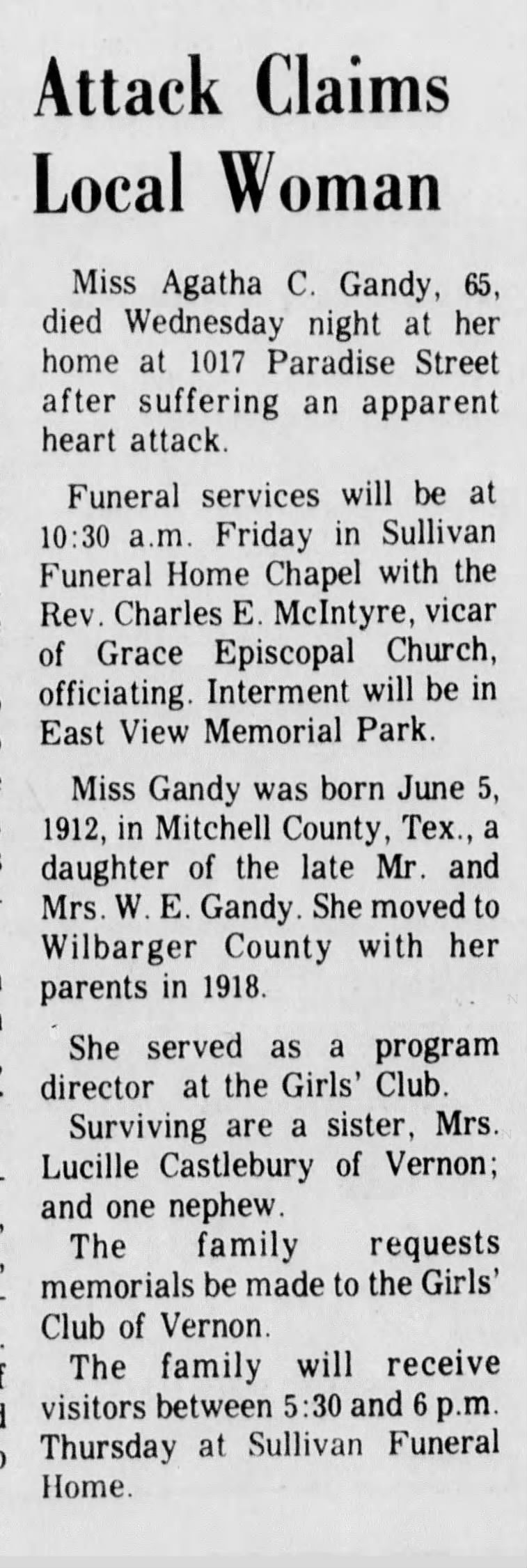 The Vernon Daily Record, TX, 26 Jan 1978 p1 c3