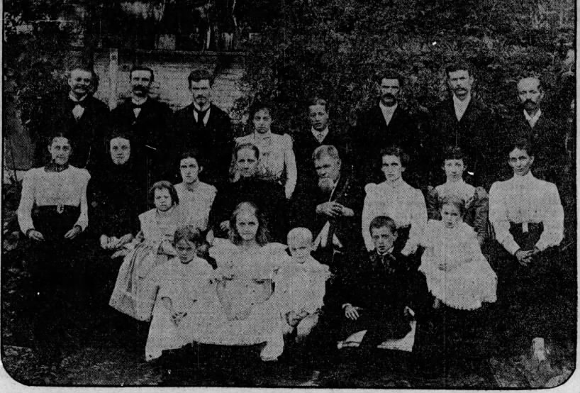 John B. Evans family 1903