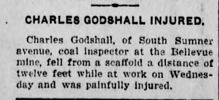 Charles Godshall Injured