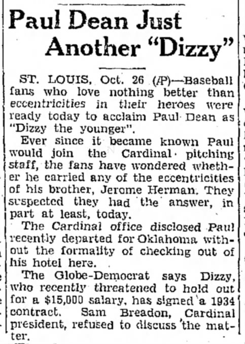 "Dizzie the Younger"