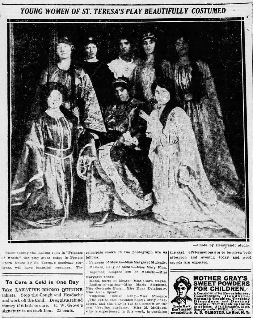 Feb 3, 1914 play cast and picture