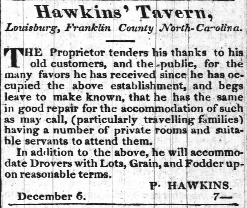 Hawkins Tavern