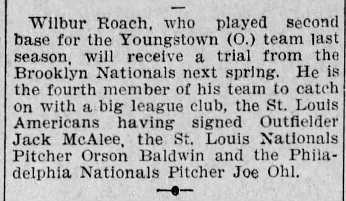 Roach Tryout With Brooklyn Nationals