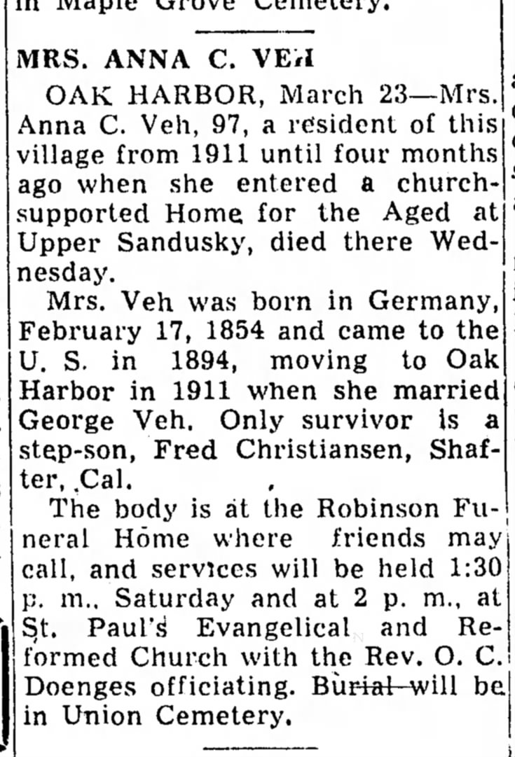March 23, 1951, page 10, The Sandusky Register Sandusky, Ohio