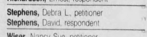 The Springffield News Leader, Springfield, MO  10 Nov 94  Divorce