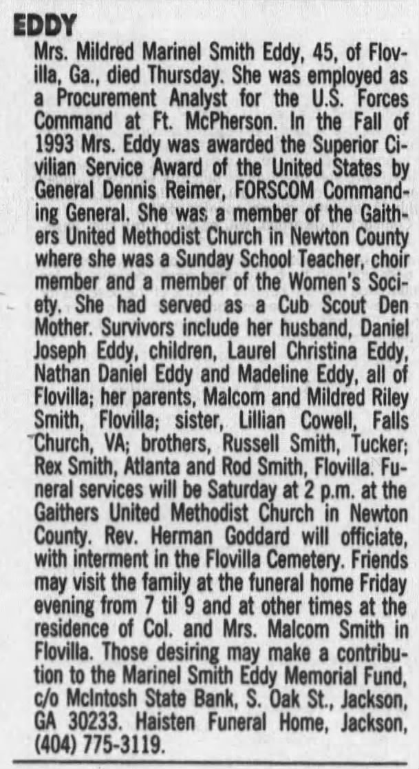 Obituary for  Marine (Aged 45)
