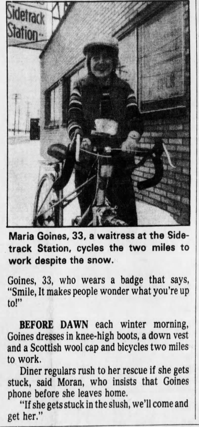Maria Goines 17 Feb 1985 Detroit Free Press