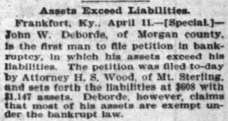 The Courier-Journal Louisville Kentucky(Franklin Kentucky) 04/12/1899