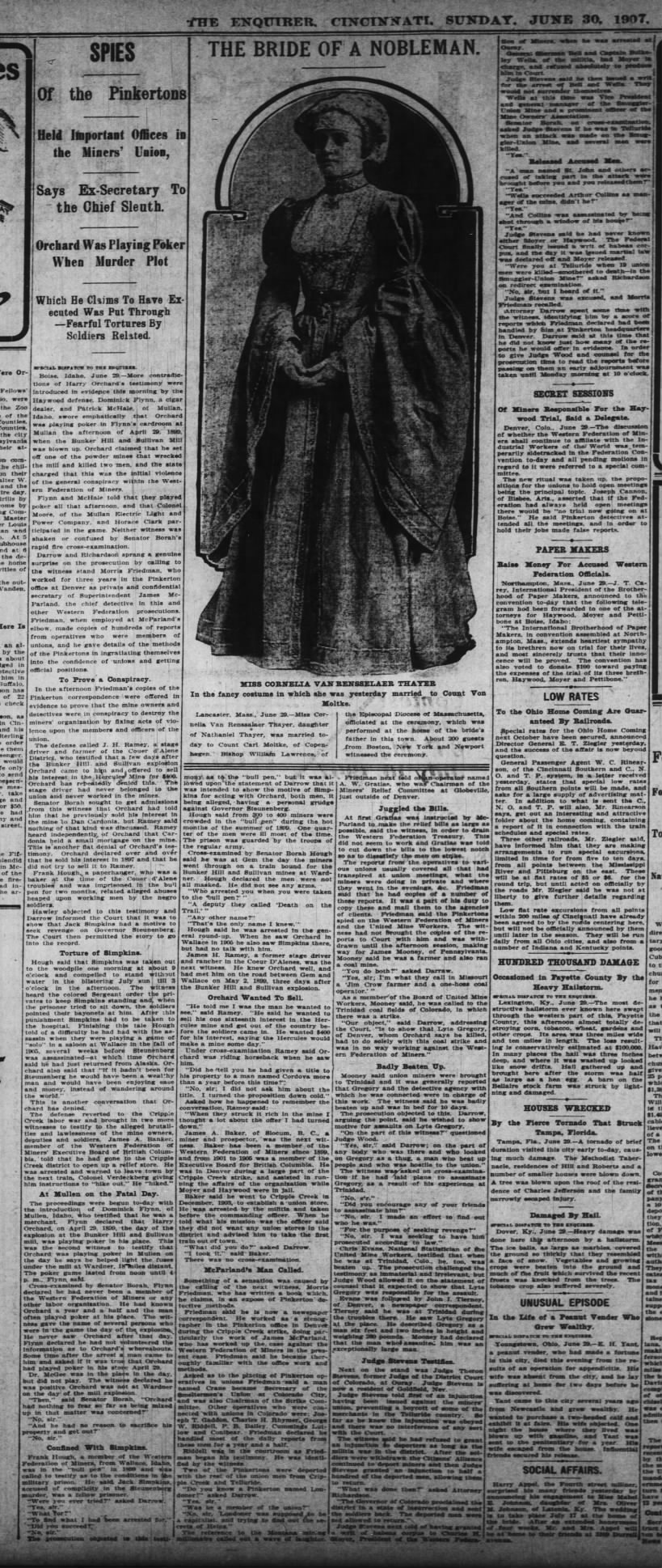 Cincinnati Enquirer 30 June 1907