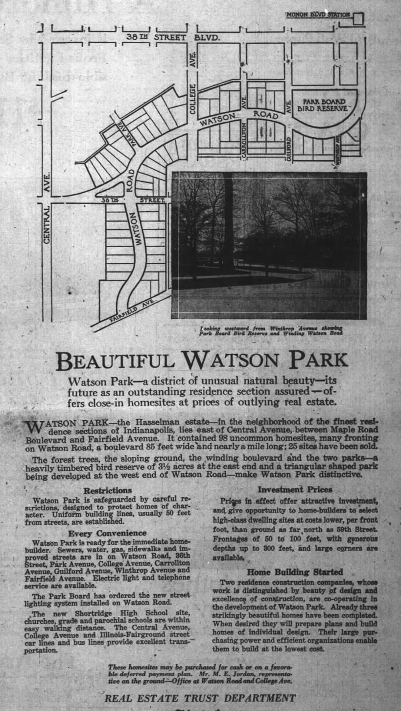 Watson Park addition