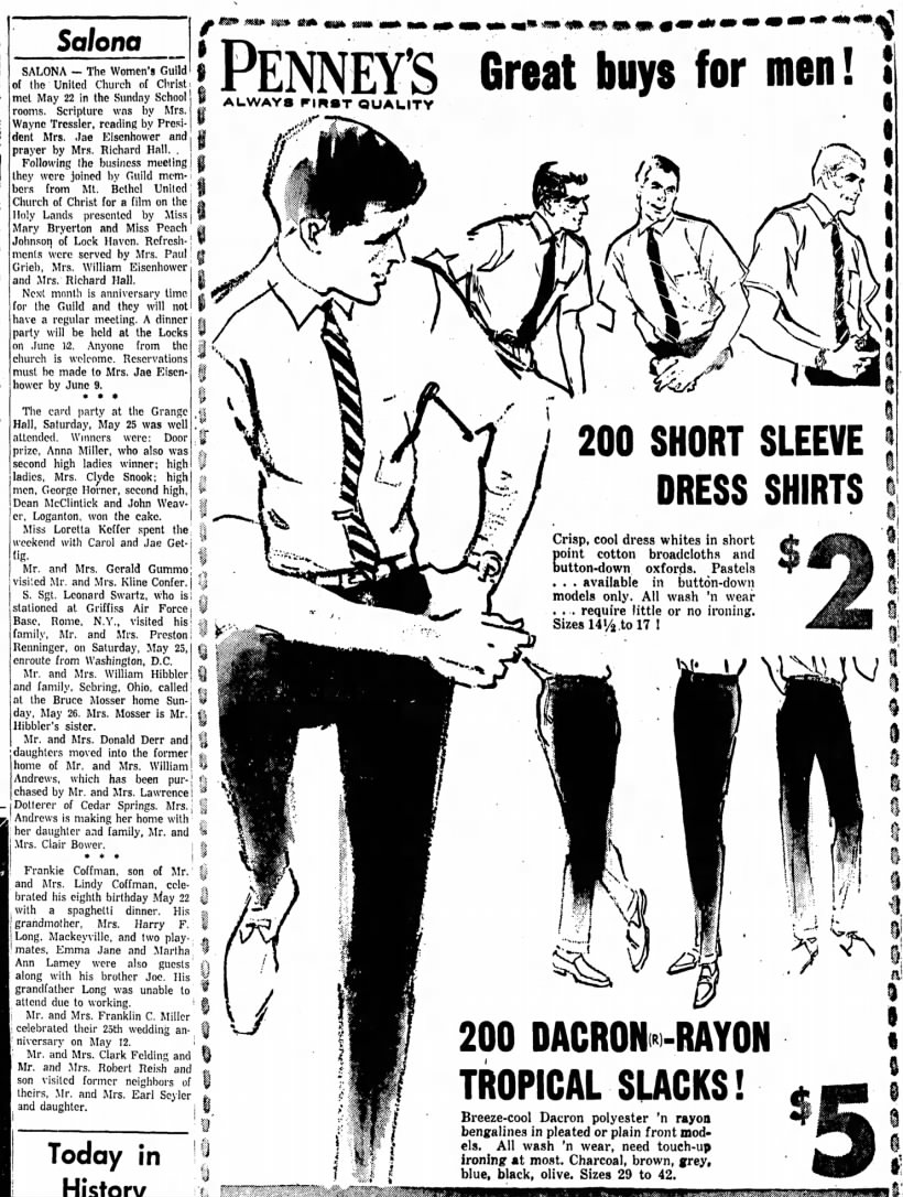 Salona news 31 May 1963