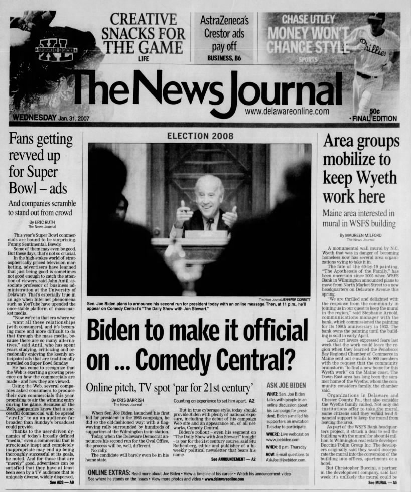 The News Journal - January 31, 2007