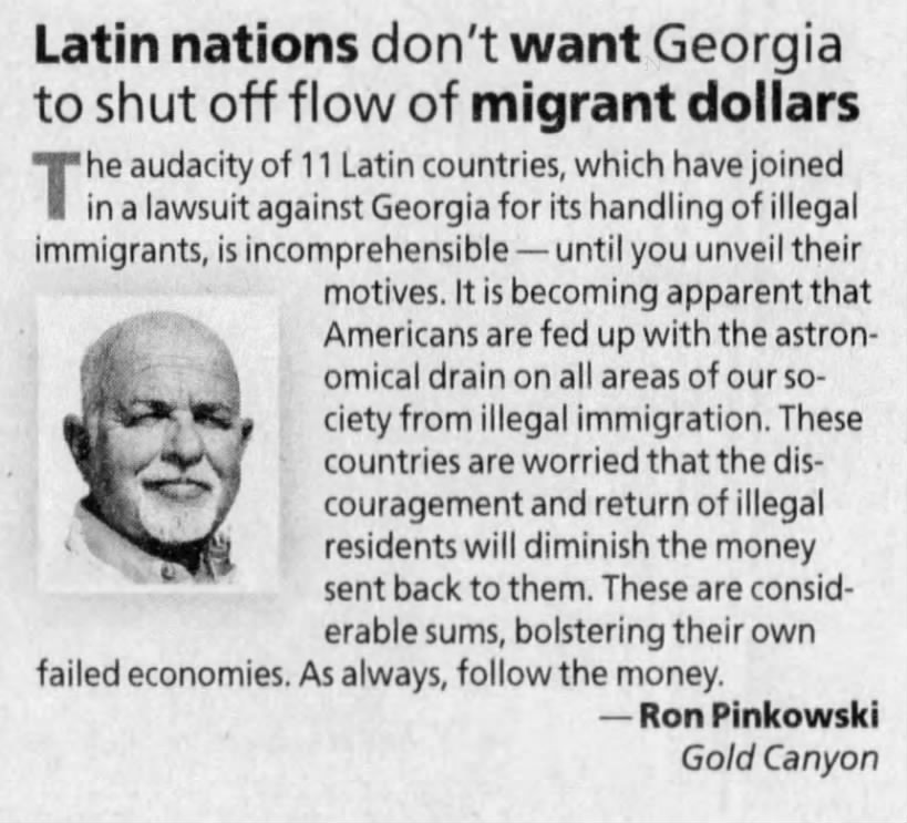 3 July 2011 LETTER TO EDITOR