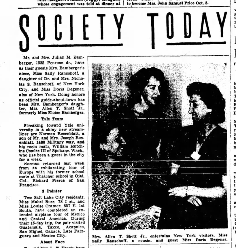 Salt Lake Tribune, 13 Sep 1949
