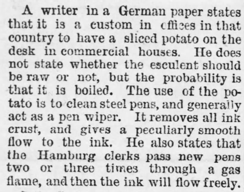 1882 - potato to prep pens