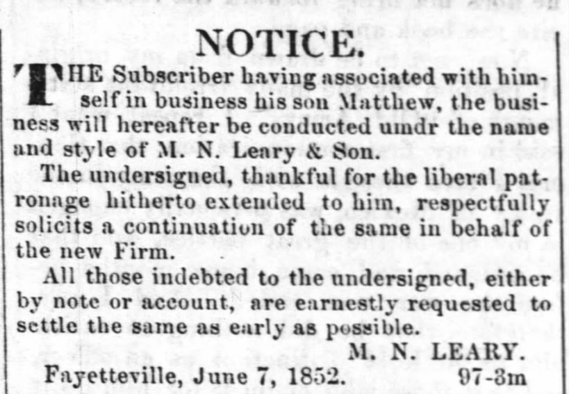 Fville Observer 7 22 1852