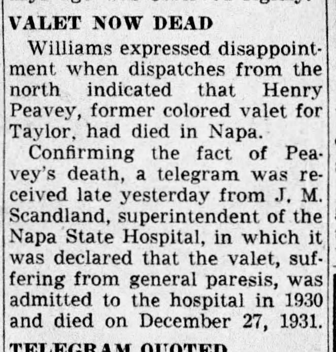 1937May11 Los Angeles Times - HENRY PEAVEY OBIT