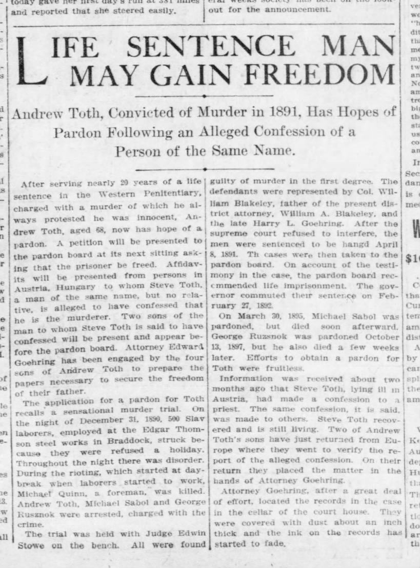Pittsburgh Post-Gazette - December 15, 1910