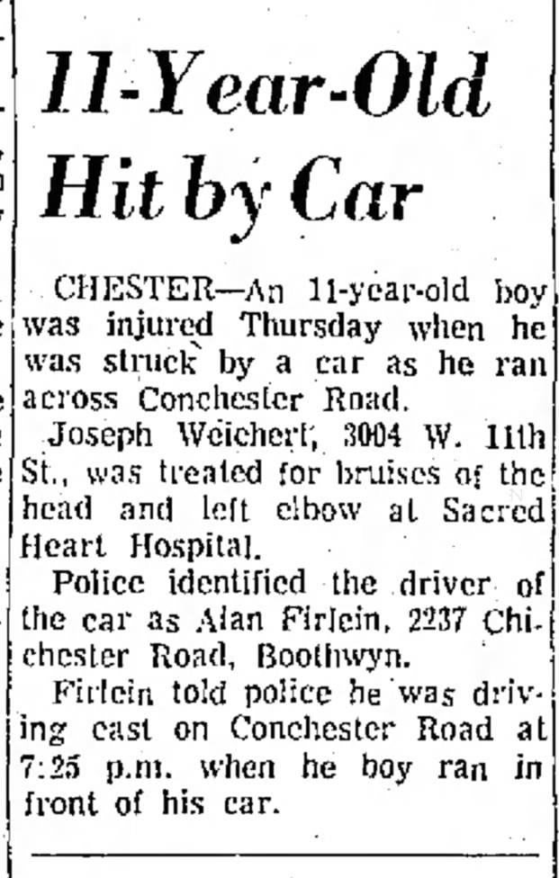 Delaware County Daily Times Chester, Pennsylvania
Friday, October 26, 1962
