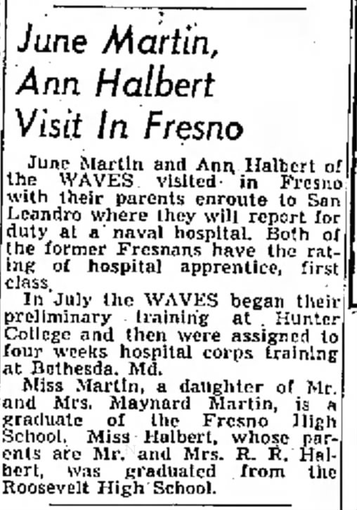 Barbara June Martin 10-4-1944