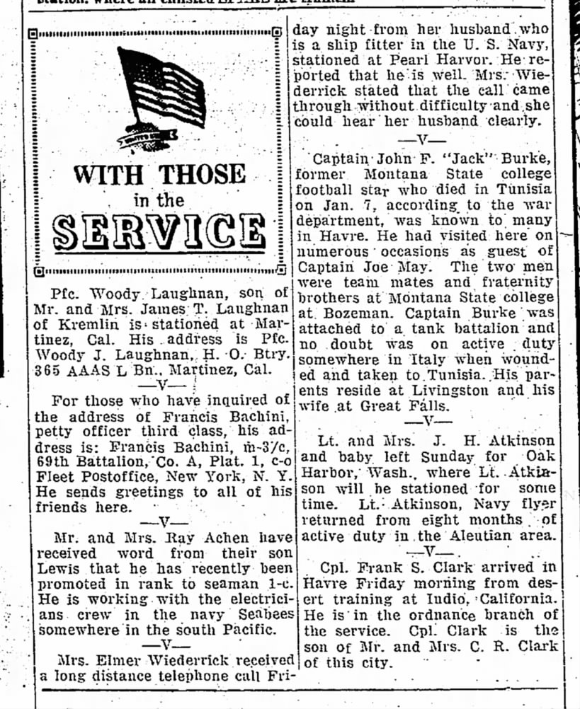 The Havre Daily News •  17-January-1944
