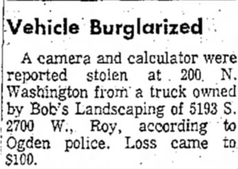 Stolen camera from bob's landscaping (Charles Robert Eckstein)