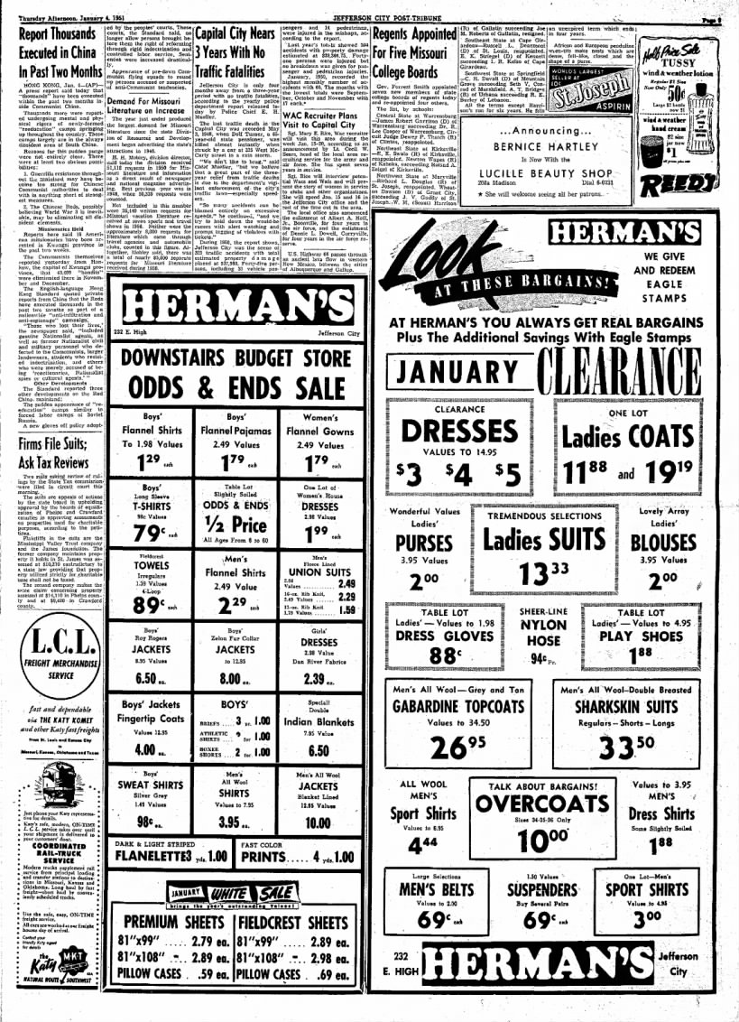 Board Memebers 4 Jan 1951