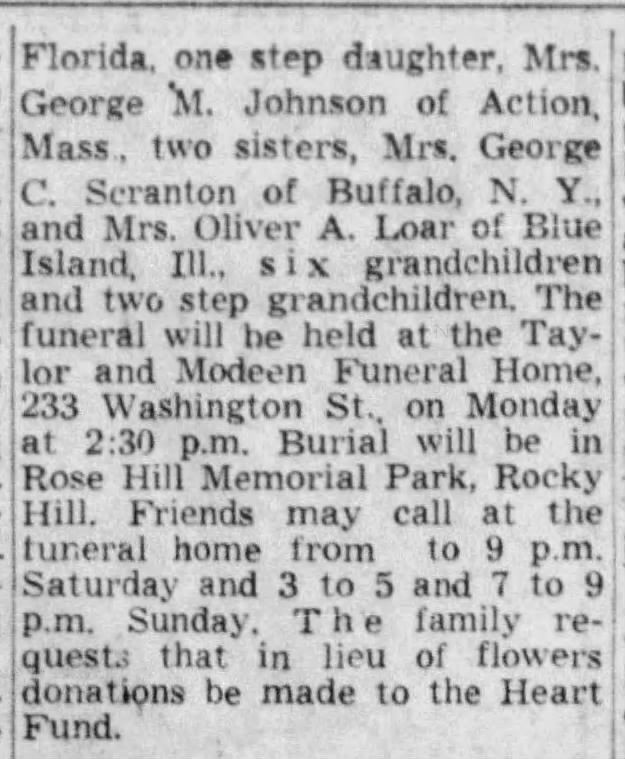 Obituary Forrest H CRAFTS - part 2