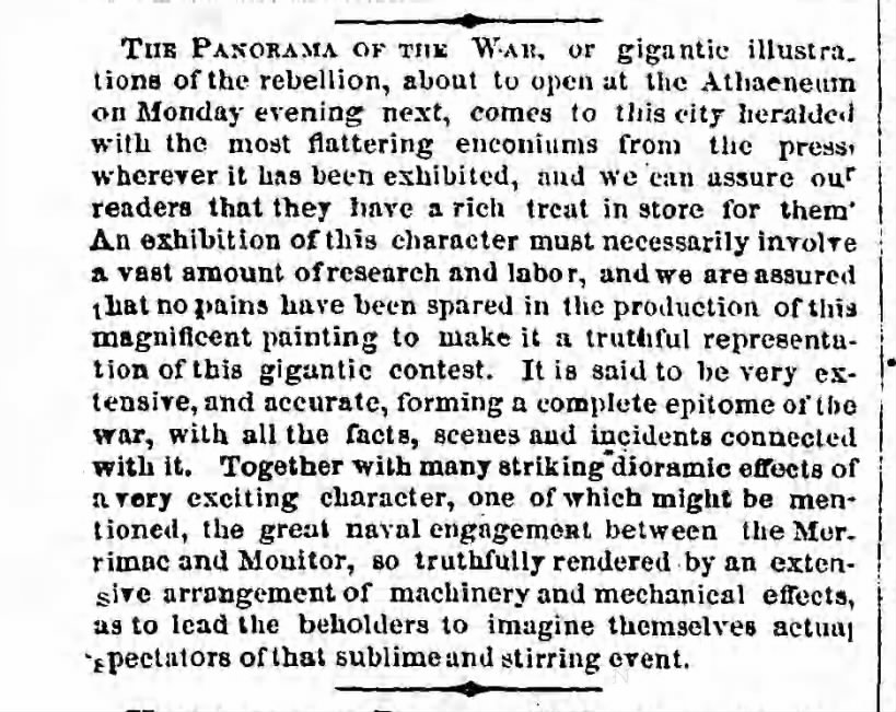 Brooklyn Daily Eagle Nov 5 1862 p3 panorama